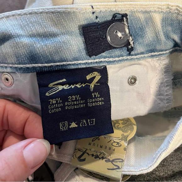 Seven7 | NWT Embellished Denim Shorts - Picture 13 of 15